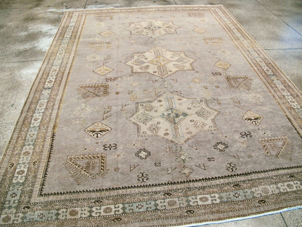Vintage Persian Tabriz Carpet, No.22376 - Galerie Shabab