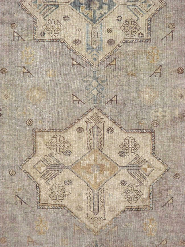 Vintage Persian Tabriz Carpet, No.22376 - Galerie Shabab