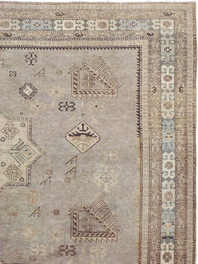 Vintage Persian Tabriz Carpet, No.22376 - Galerie Shabab