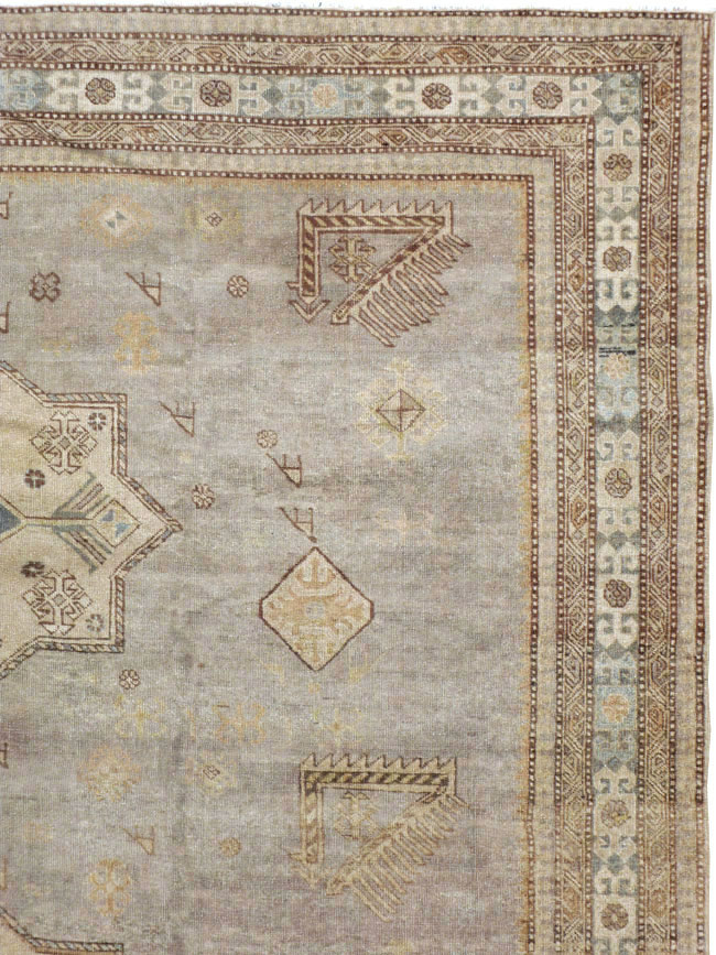 Vintage Persian Tabriz Carpet, No.22376 - Galerie Shabab