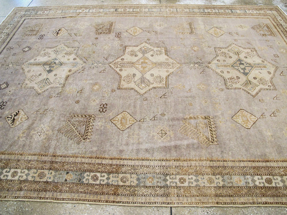 Vintage Persian Tabriz Carpet, No.22376 - Galerie Shabab