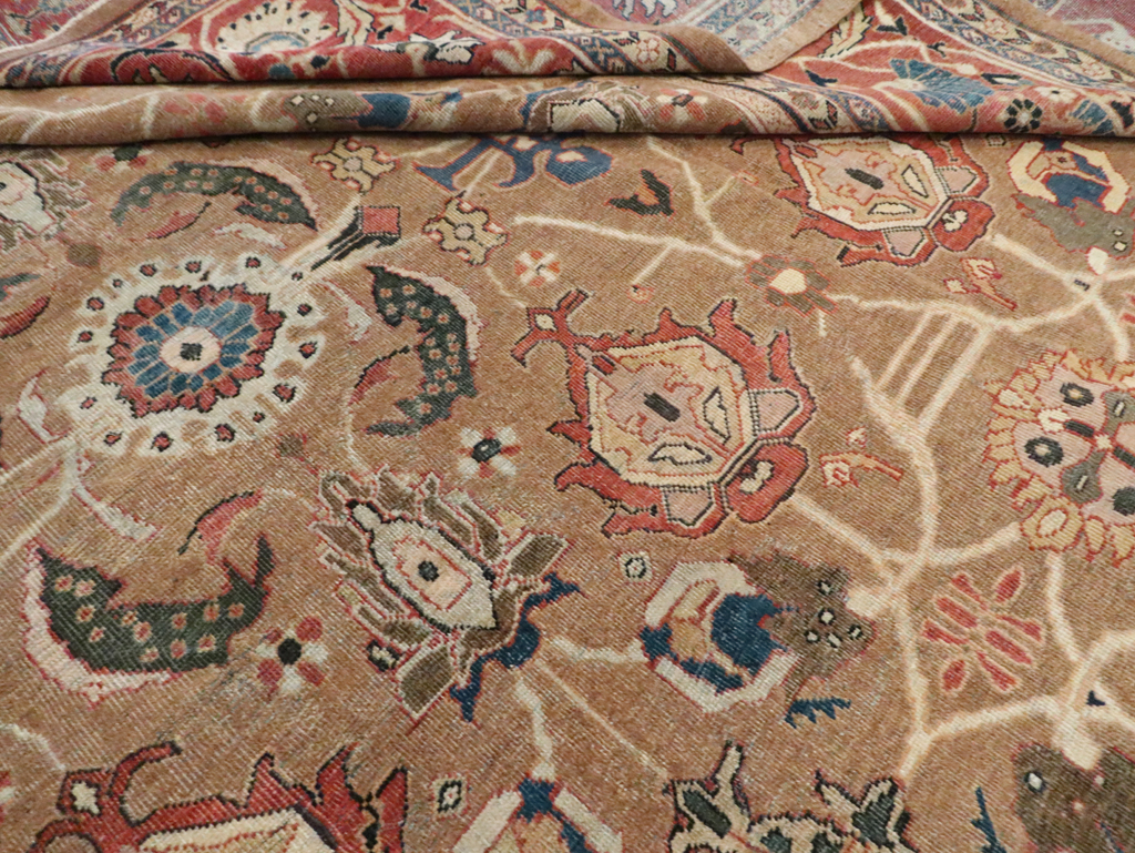 Antique Persian Mahal Carpet, No.22379 - Galerie Shabab