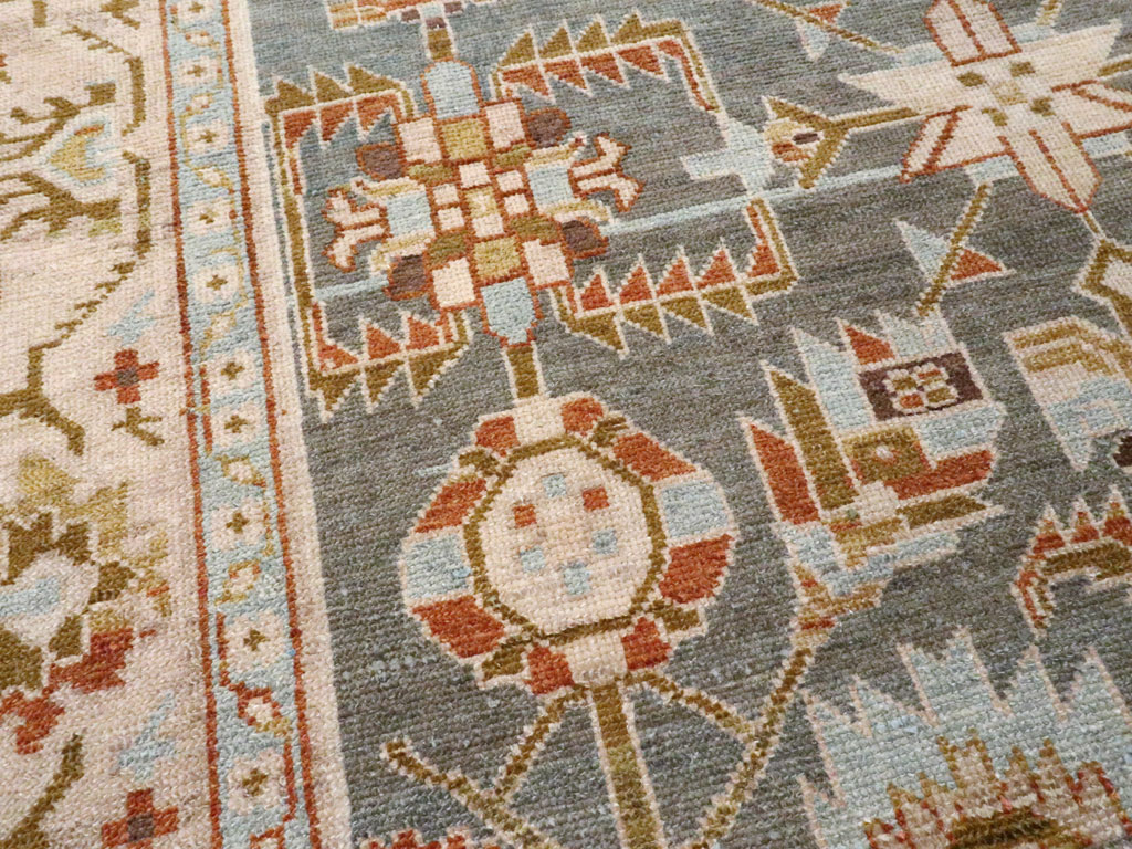 Vintage Persian Malayer Rug, No.22389 - Galerie Shabab