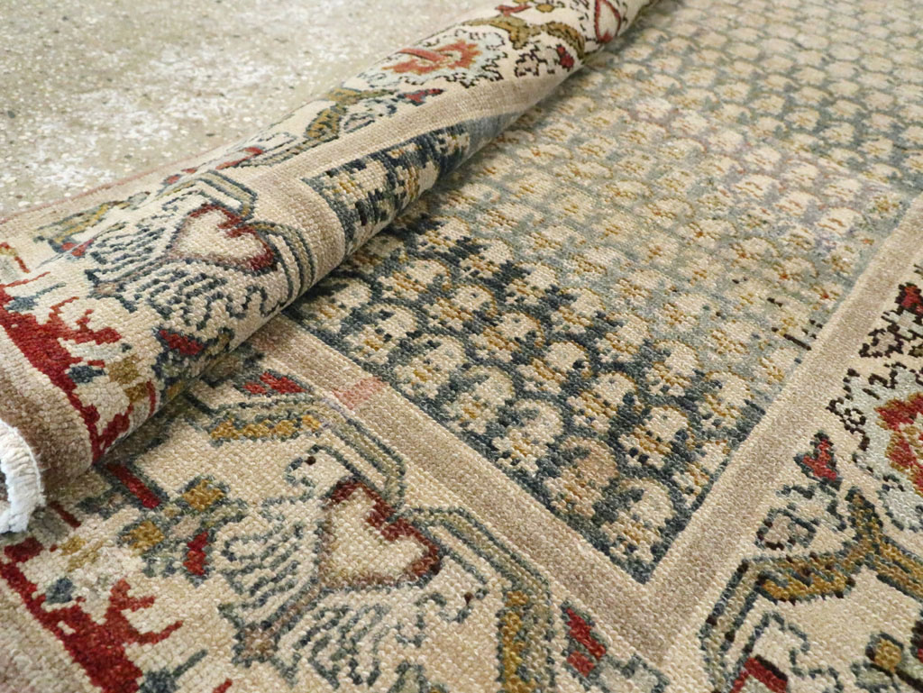 Vintage Persian Malayer Runner, No.22390 - Galerie Shabab
