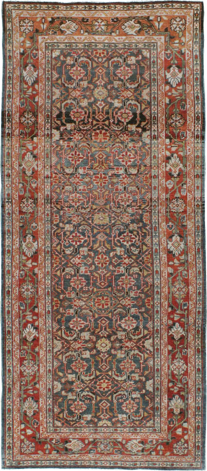 Antique Persian Mahal Runner, No.22393 - Galerie Shabab