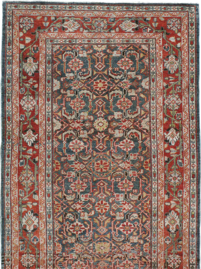Antique Persian Mahal Runner, No.22393 - Galerie Shabab