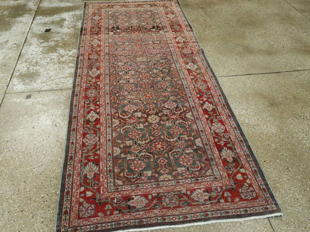 Antique Persian Mahal Runner, No.22393 - Galerie Shabab