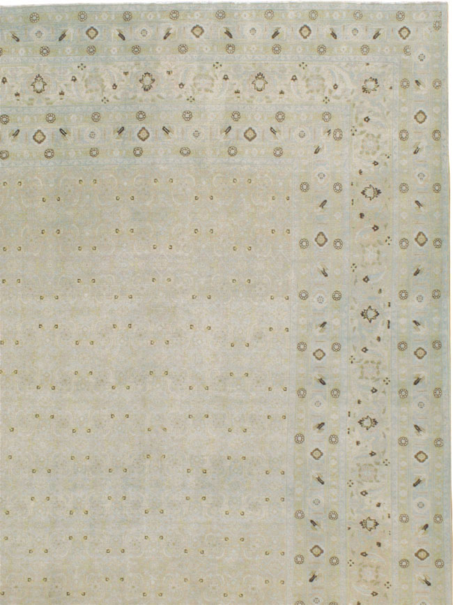 Antique Persian Tabriz Carpet, No.22397 - Galerie Shabab