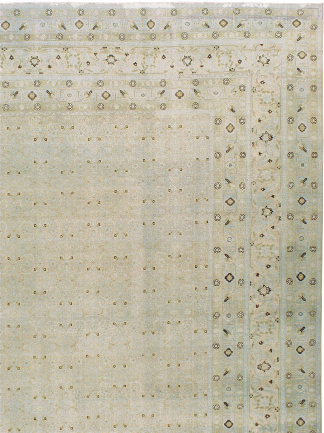 Antique Persian Tabriz Carpet, No.22397 - Galerie Shabab