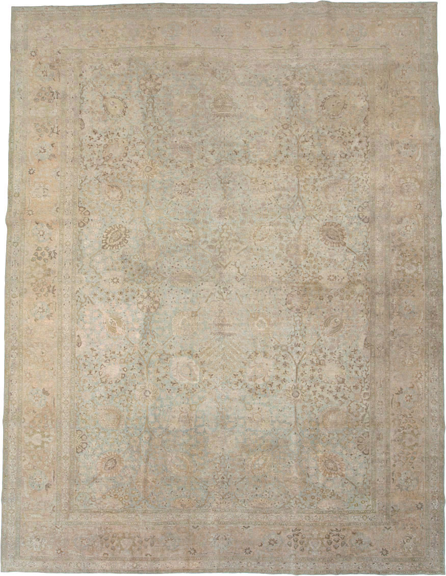 Antique Persian Tabriz Carpet, No.22400 - Galerie Shabab