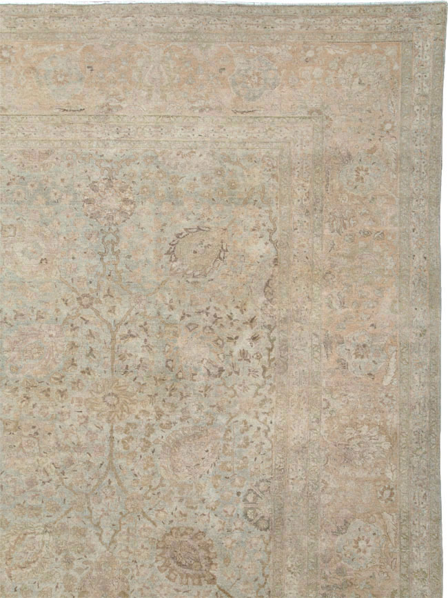Antique Persian Tabriz Carpet, No.22400 - Galerie Shabab