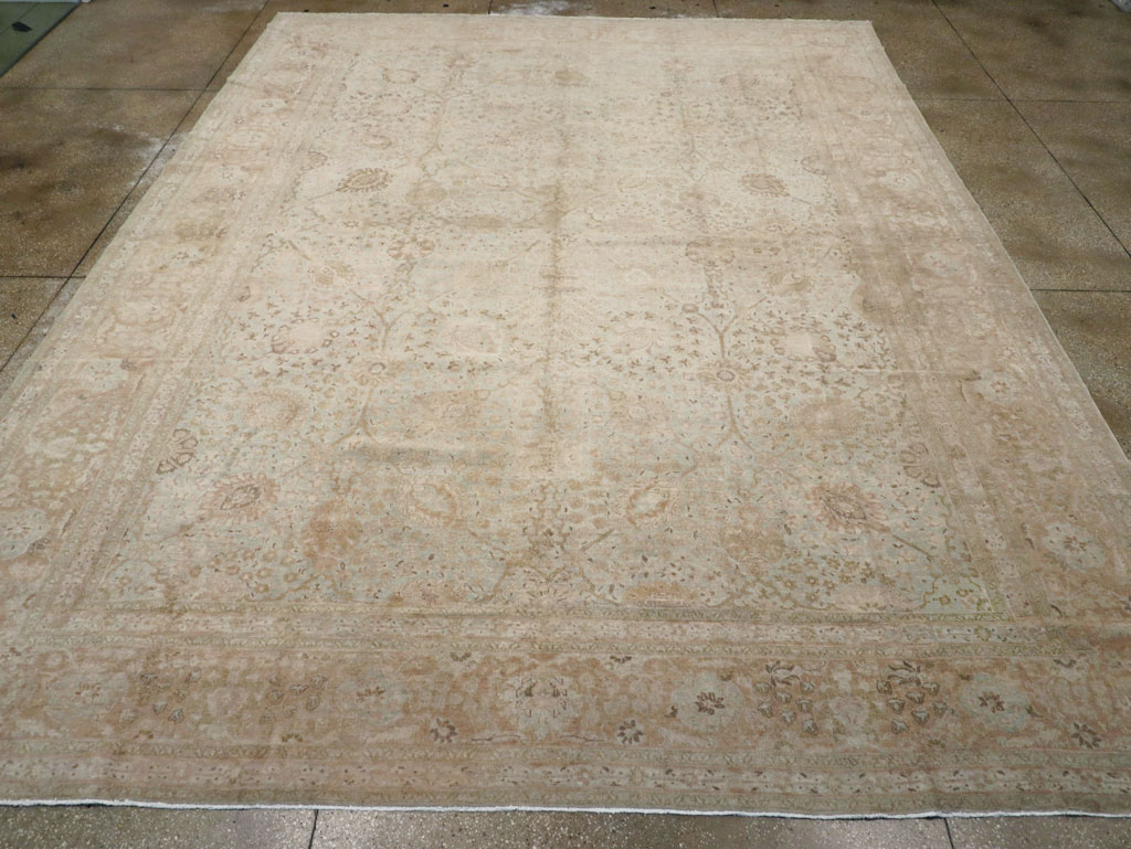 Antique Persian Tabriz Carpet, No.22400 - Galerie Shabab