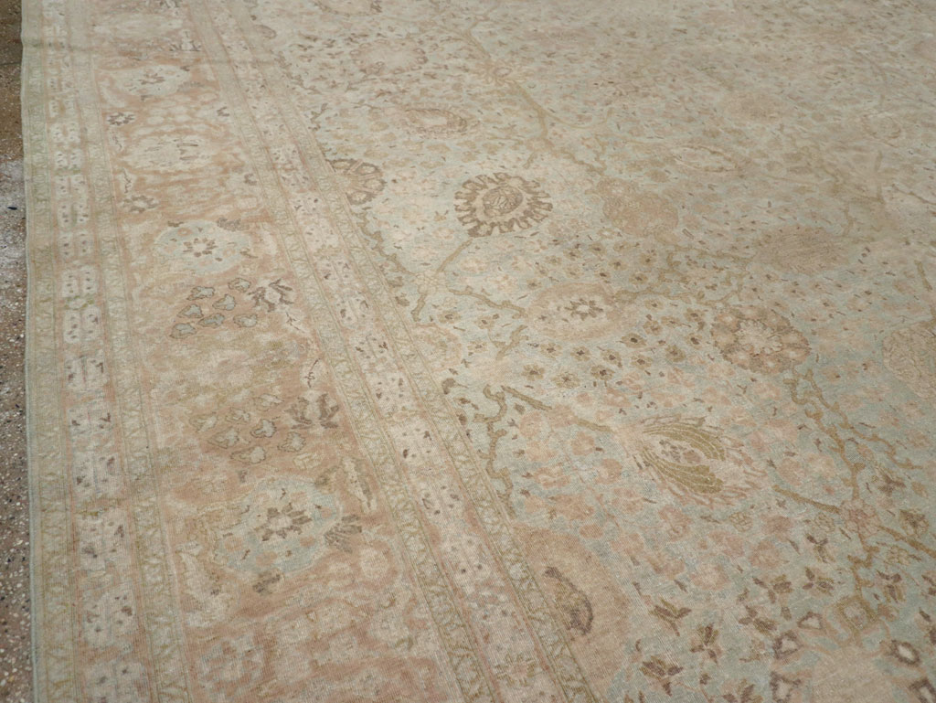 Antique Persian Tabriz Carpet, No.22400 - Galerie Shabab