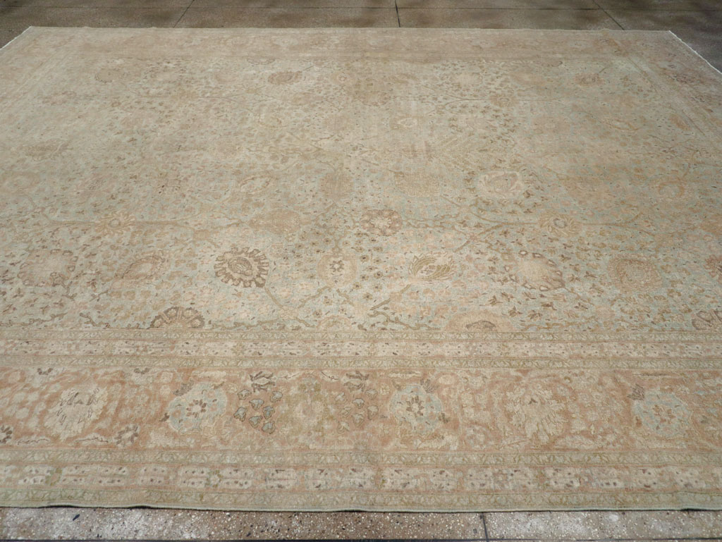 Antique Persian Tabriz Carpet, No.22400 - Galerie Shabab