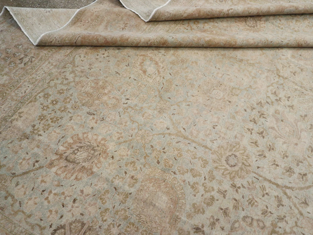 Antique Persian Tabriz Carpet, No.22400 - Galerie Shabab