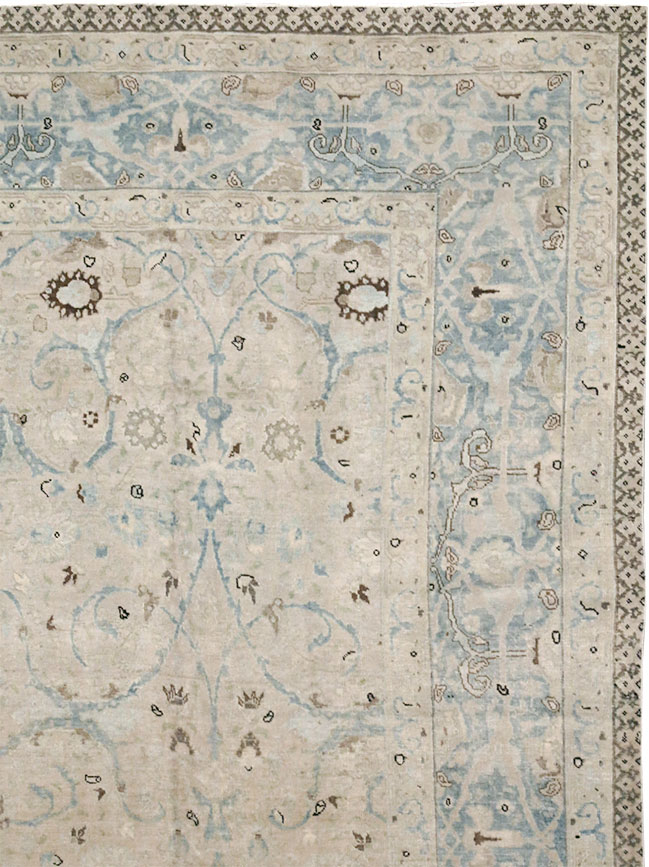 Antique Persian Tabriz Carpet, No.22407 - Galerie Shabab