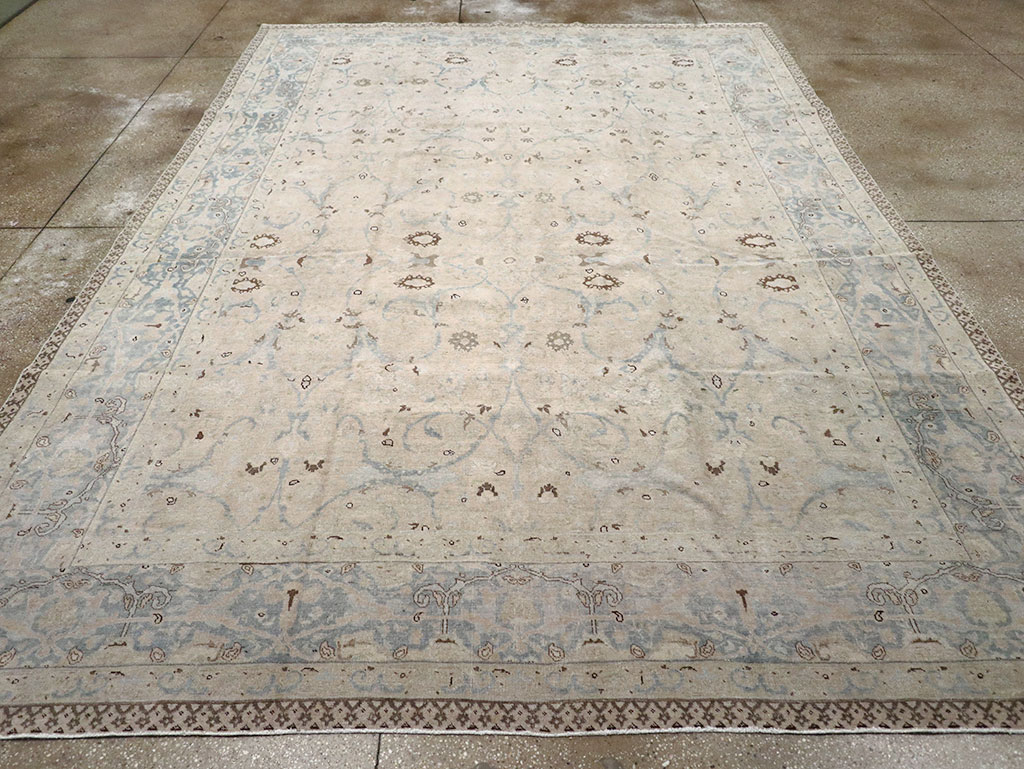Antique Persian Tabriz Carpet, No.22407 - Galerie Shabab