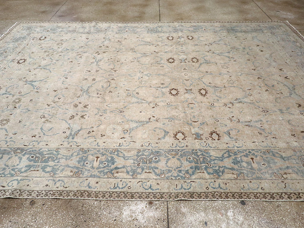 Antique Persian Tabriz Carpet, No.22407 - Galerie Shabab
