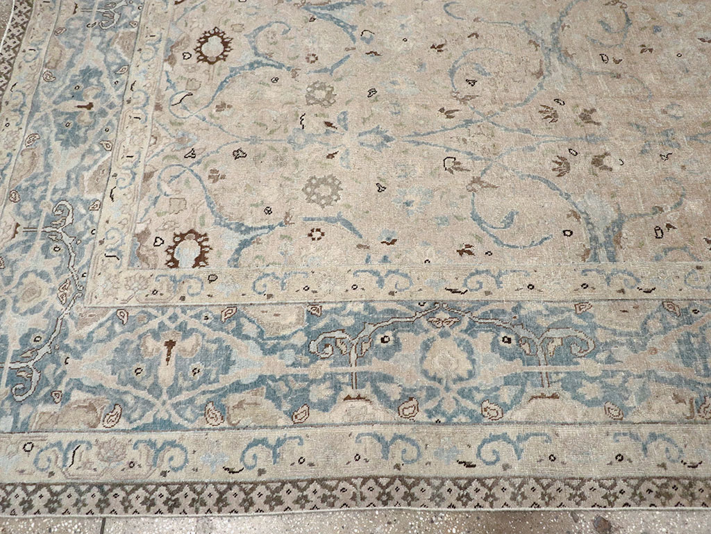 Antique Persian Tabriz Carpet, No.22407 - Galerie Shabab