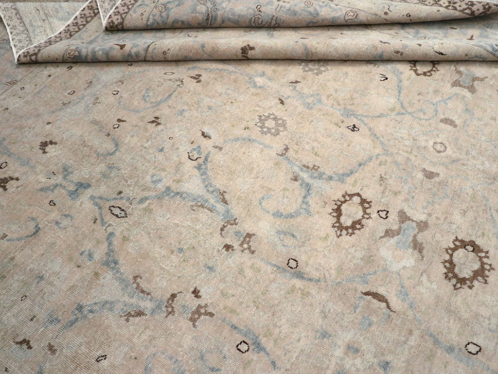 Antique Persian Tabriz Carpet, No.22407 - Galerie Shabab