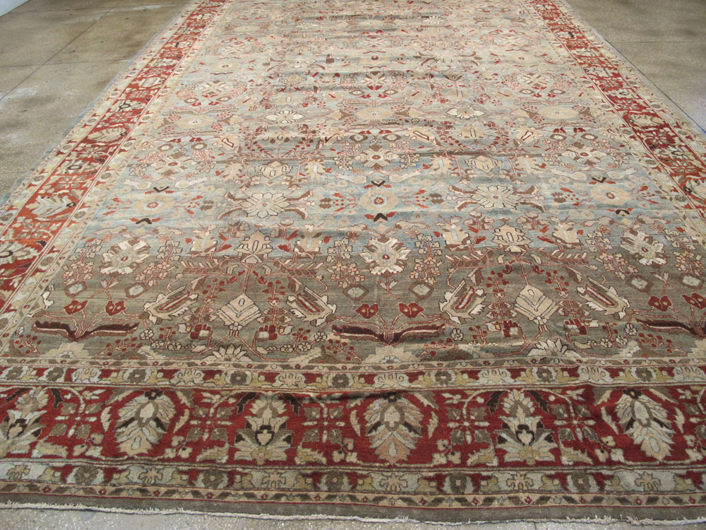 Vintage Persian Malayer Carpet, No.22408 - Galerie Shabab