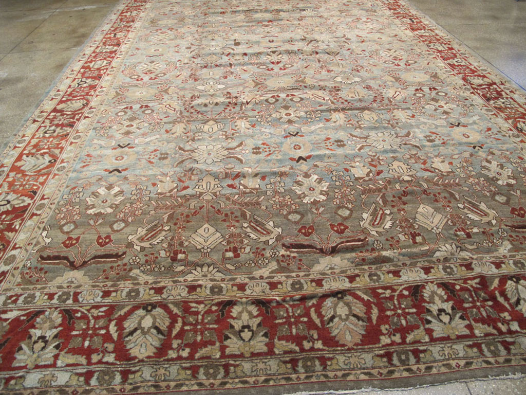 Vintage Persian Malayer Carpet, No.22408 - Galerie Shabab