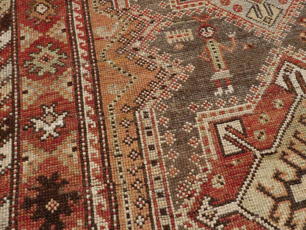 Antique Persian Afshar Rug, No.22414 - Galerie Shabab