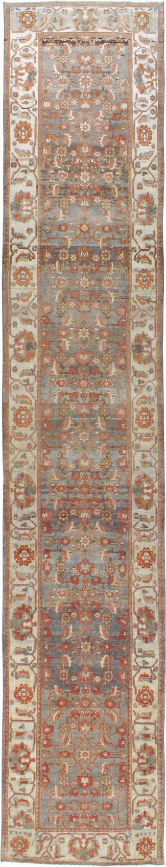 Vintage Persian Malayer Runner, No.22415 - Galerie Shabab