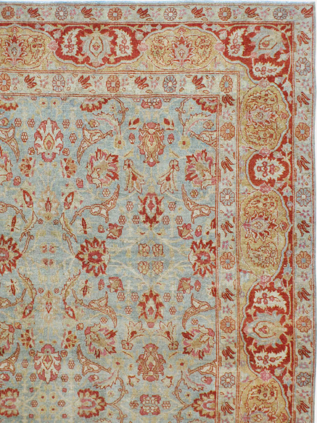Antique Persian Tabriz Carpet, No.22416 - Galerie Shabab