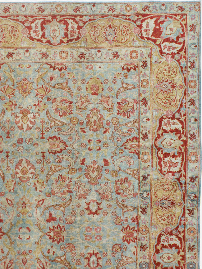 Antique Persian Tabriz Carpet, No.22416 - Galerie Shabab