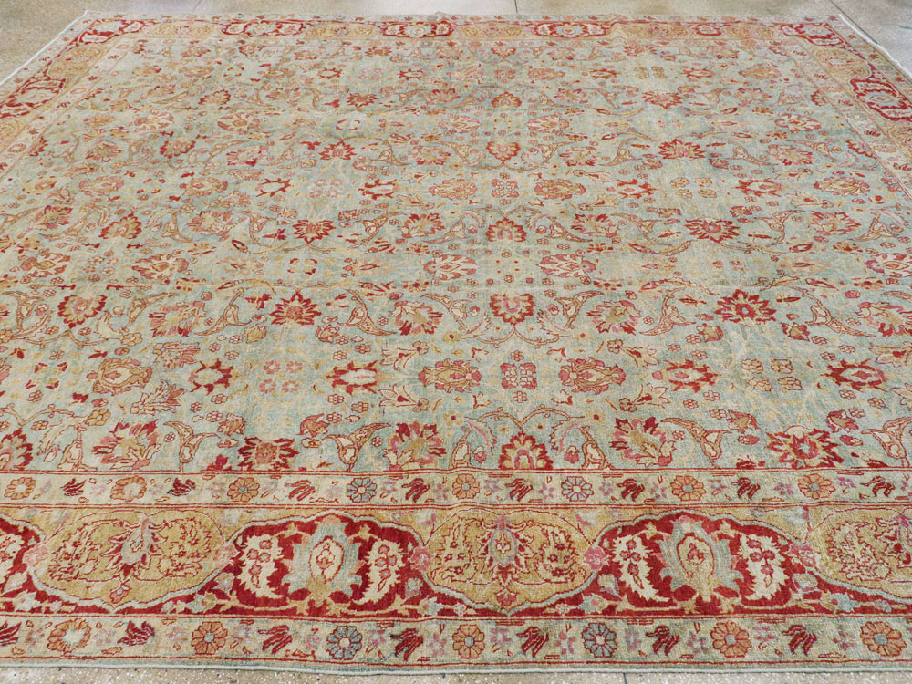 Antique Persian Tabriz Carpet, No.22416 - Galerie Shabab
