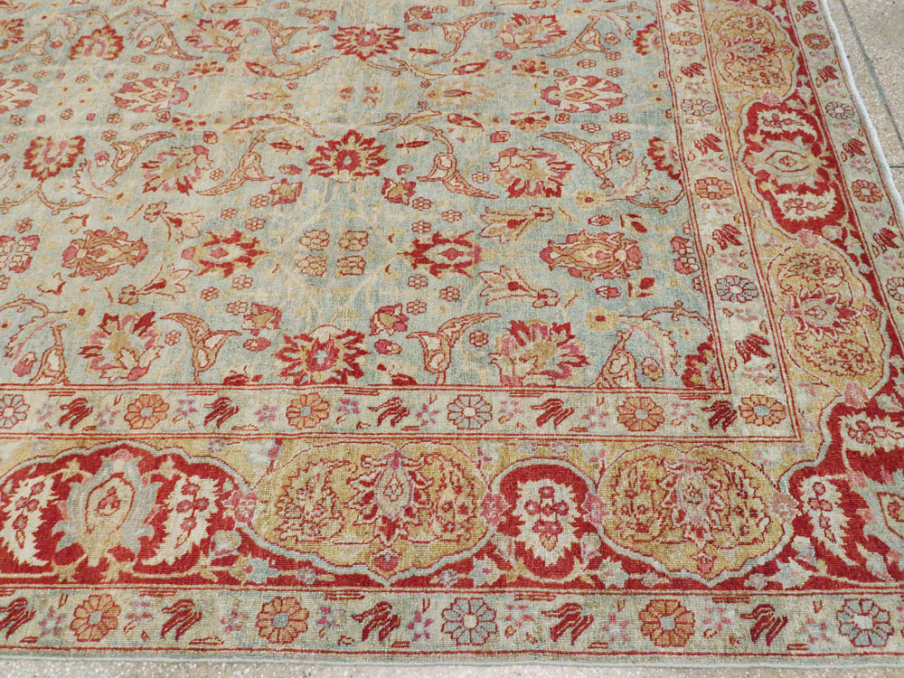 Antique Persian Tabriz Carpet, No.22416 - Galerie Shabab