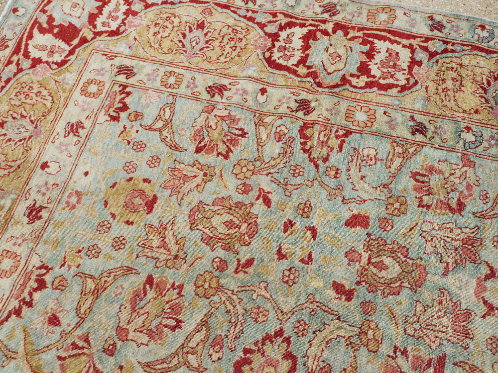 Antique Persian Tabriz Carpet, No.22416 - Galerie Shabab