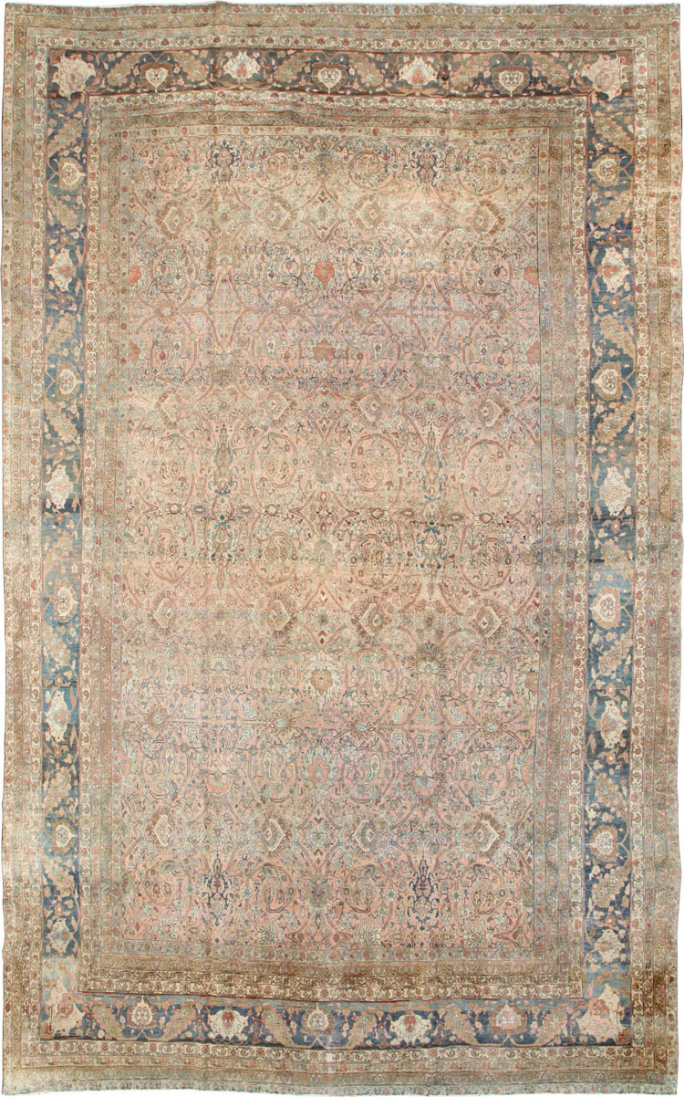Antique Persian Bidjar Oversize Carpet, No.22418 - Galerie Shabab
