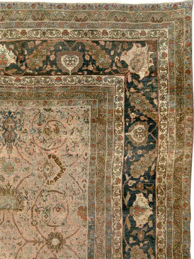 Antique Persian Bidjar Oversize Carpet, No.22418 - Galerie Shabab