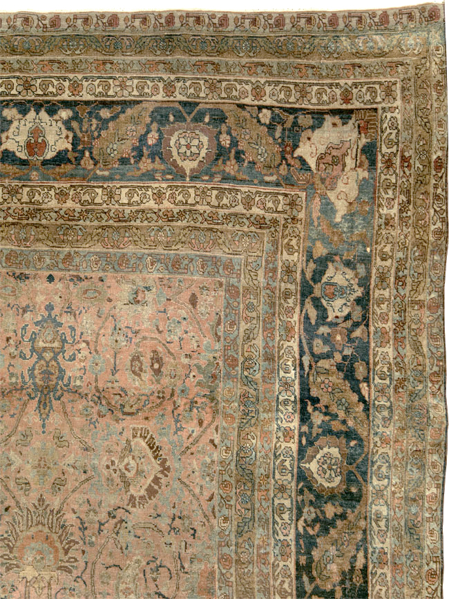 Antique Persian Bidjar Oversize Carpet, No.22418 - Galerie Shabab