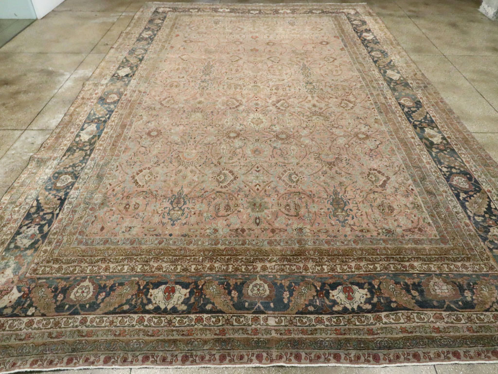 Antique Persian Bidjar Oversize Carpet, No.22418 - Galerie Shabab