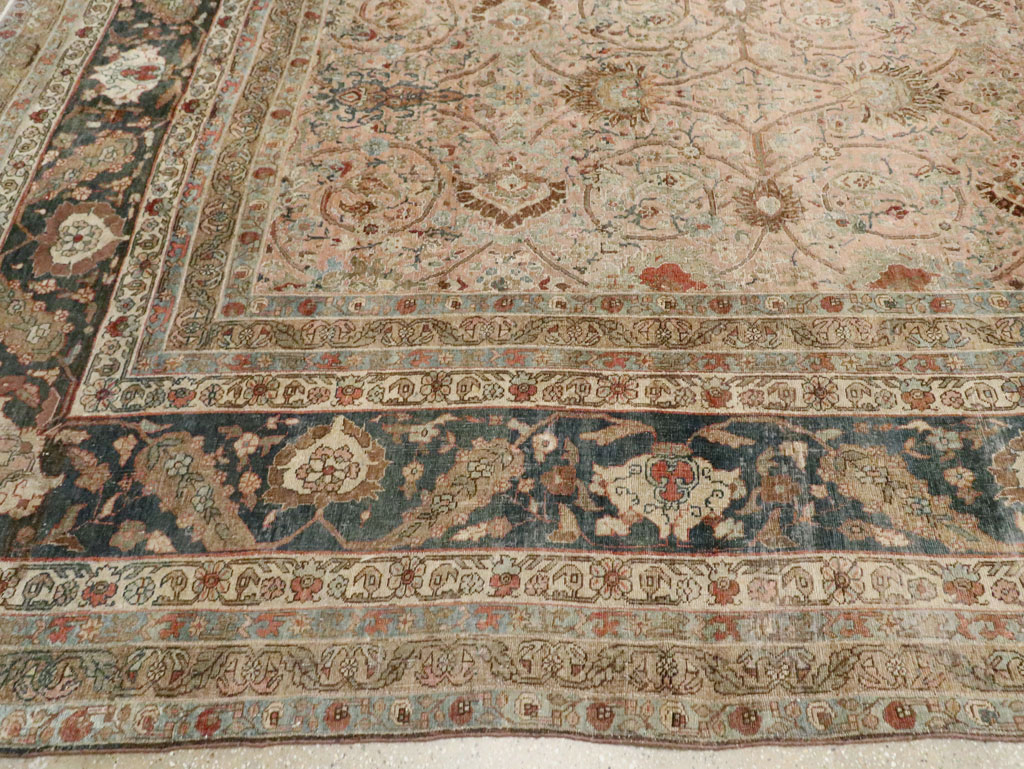 Antique Persian Bidjar Oversize Carpet, No.22418 - Galerie Shabab