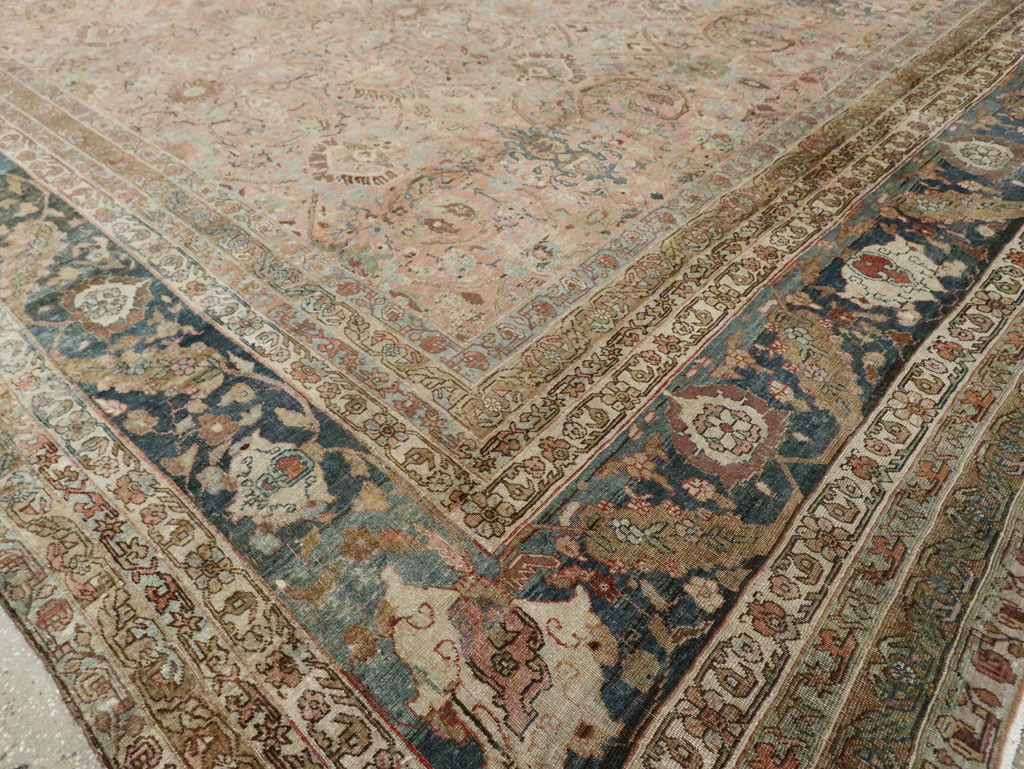 Antique Persian Bidjar Oversize Carpet, No.22418 - Galerie Shabab