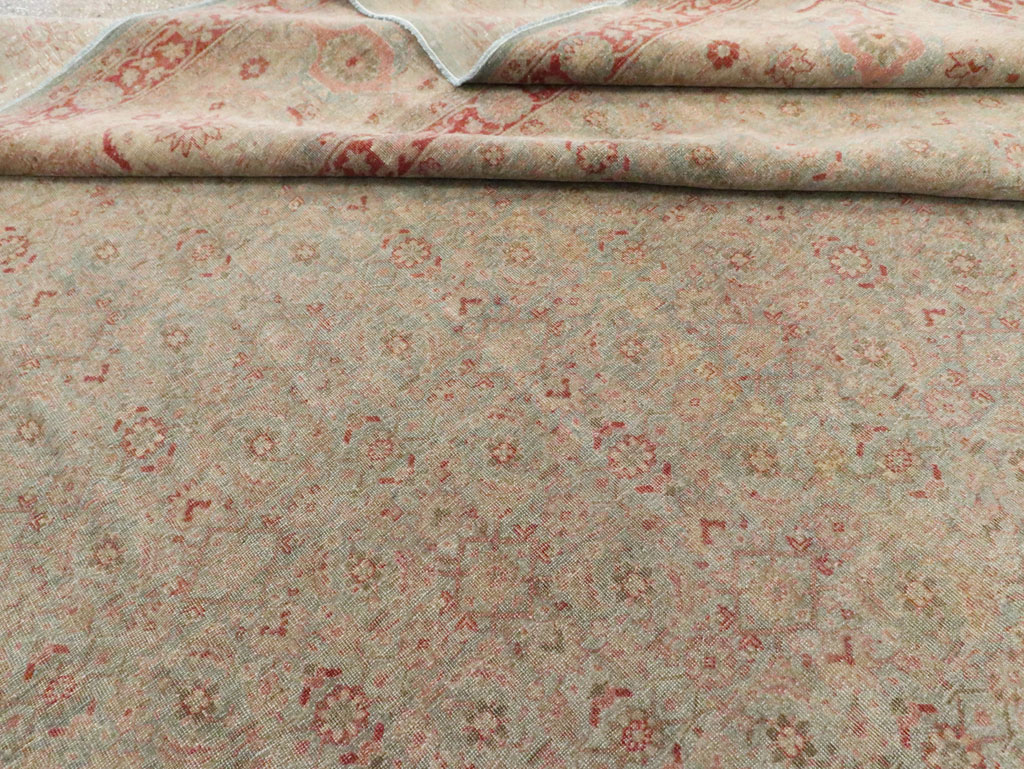 Antique Persian Tabriz Carpet, No.22419 - Galerie Shabab