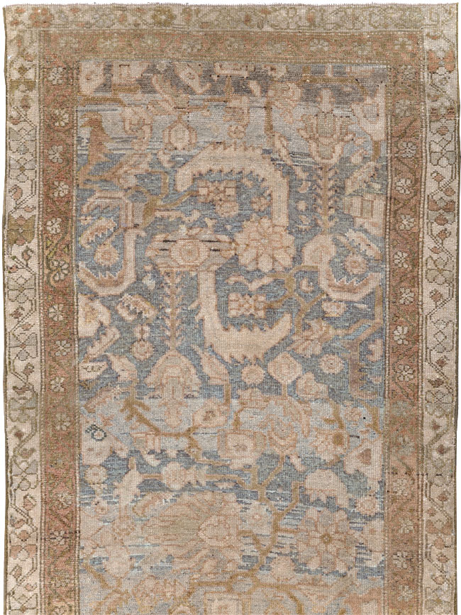 Vintage Persian Malayer Runner, No.22420 - Galerie Shabab