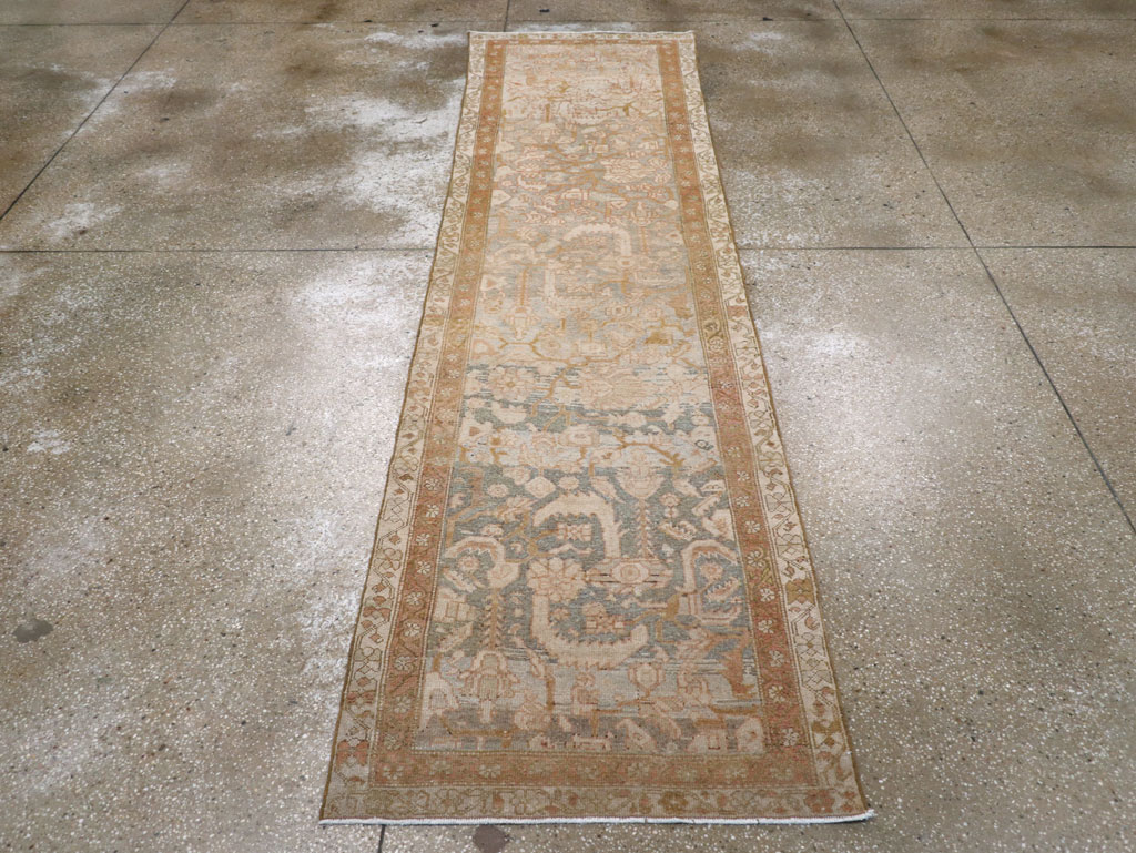 Vintage Persian Malayer Runner, No.22420 - Galerie Shabab