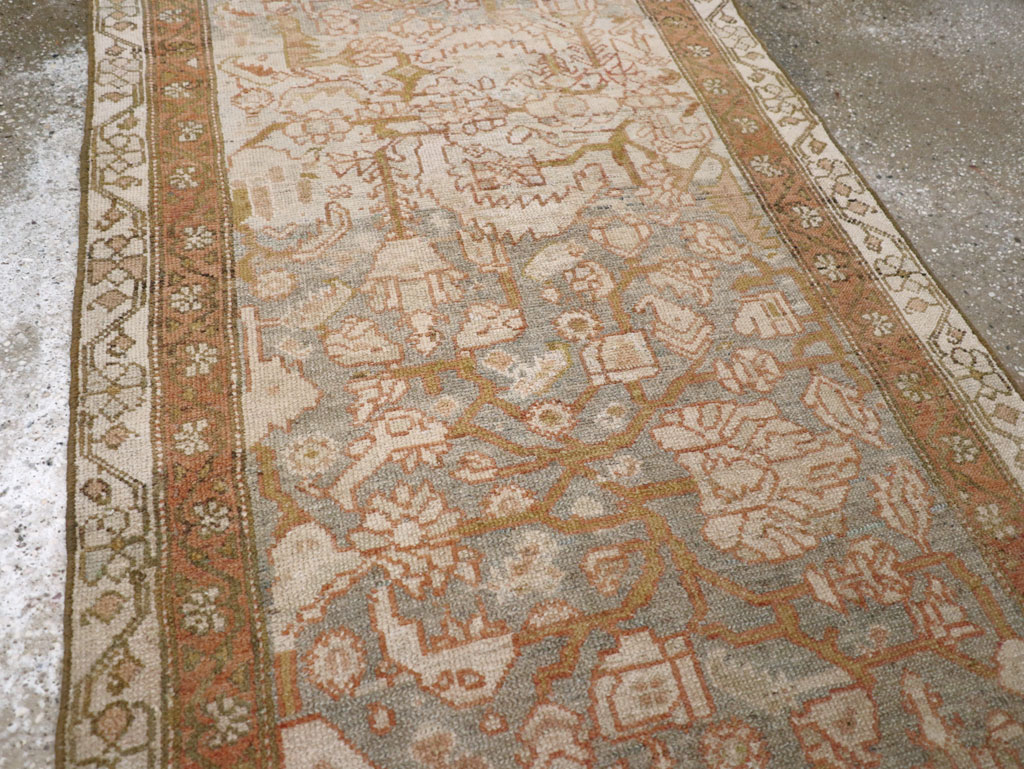 Vintage Persian Malayer Runner, No.22420 - Galerie Shabab