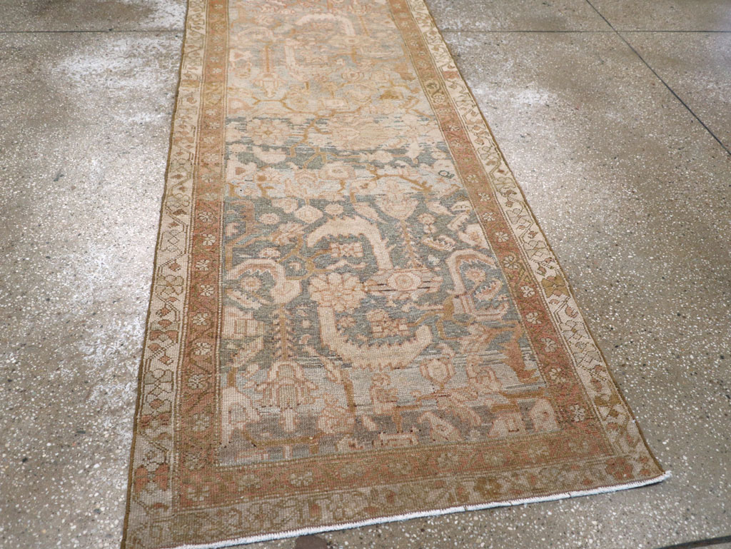 Vintage Persian Malayer Runner, No.22420 - Galerie Shabab