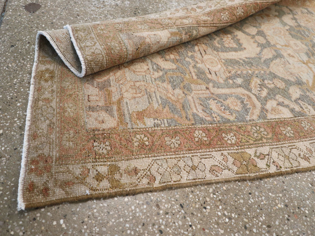 Vintage Persian Malayer Runner, No.22420 - Galerie Shabab