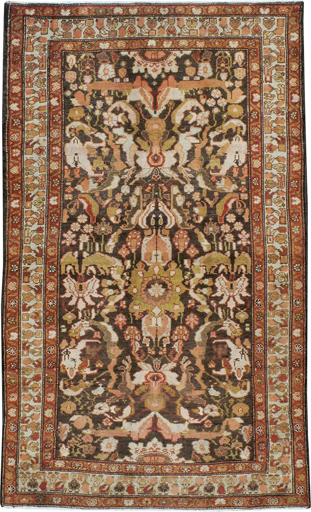 Vintage Persian Malayer Rug, No.22422 - Galerie Shabab