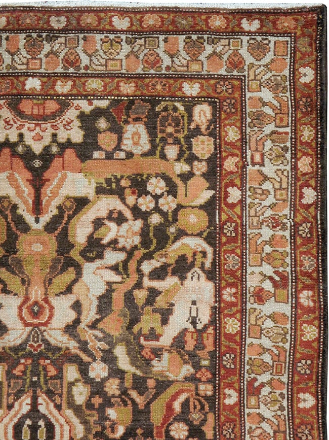 Vintage Persian Malayer Rug, No.22422 - Galerie Shabab