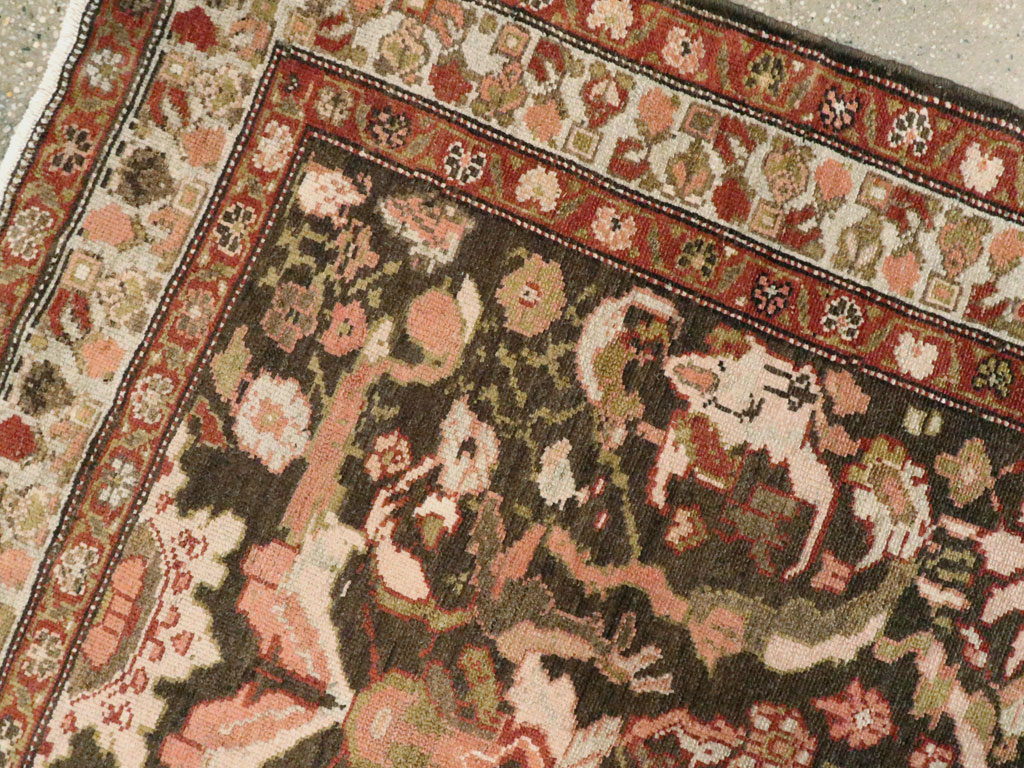 Vintage Persian Malayer Rug, No.22422 - Galerie Shabab