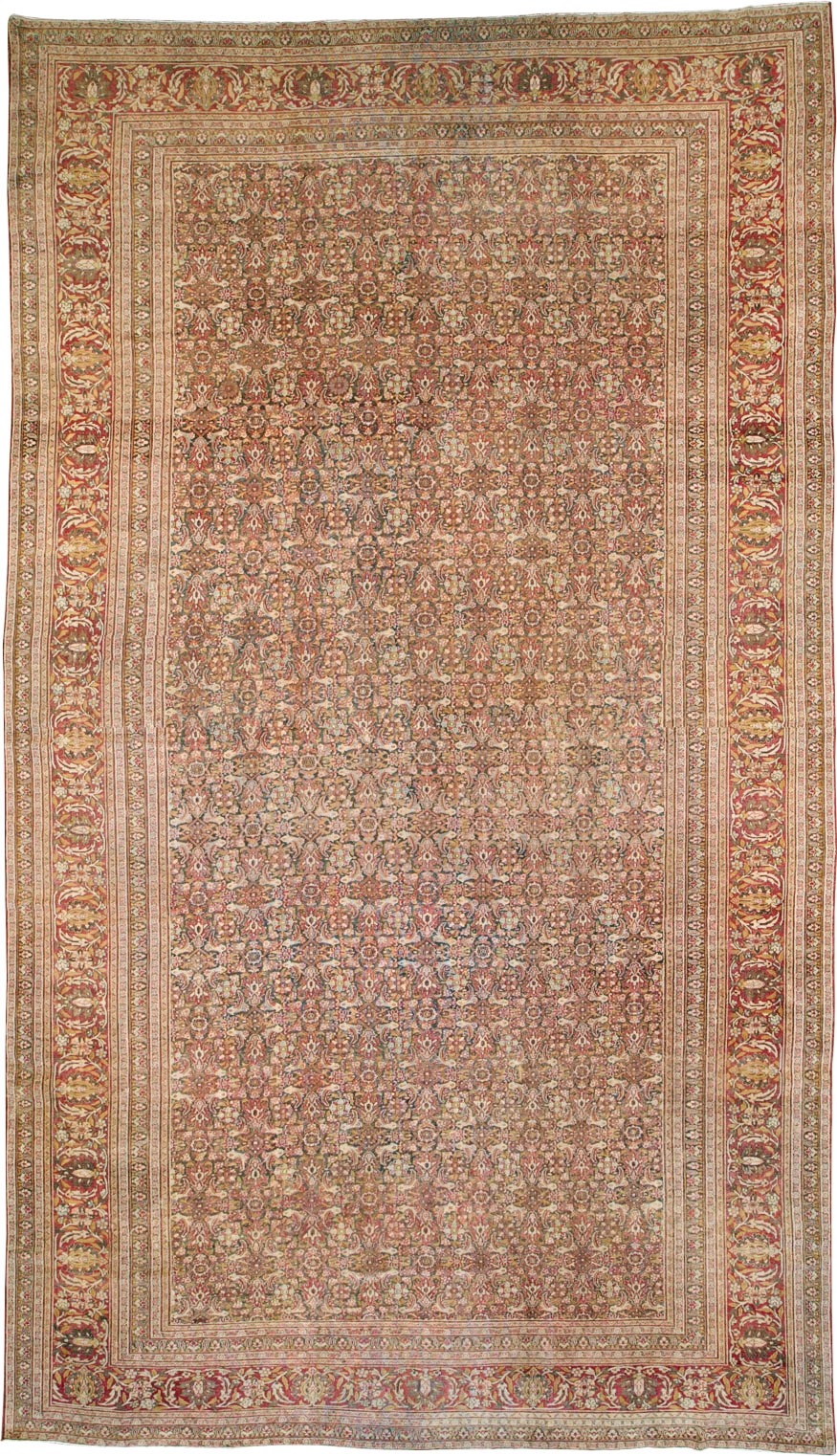 Antique Persian Khorassan Carpet, No.22424 - Galerie Shabab