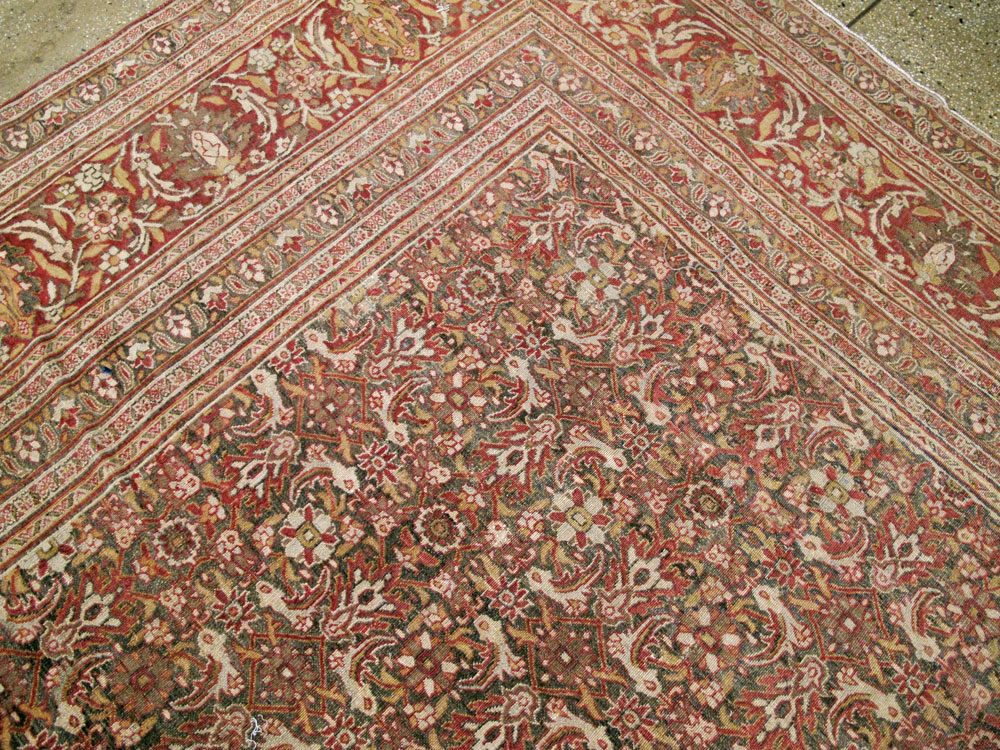 Antique Persian Khorassan Carpet, No.22424 - Galerie Shabab